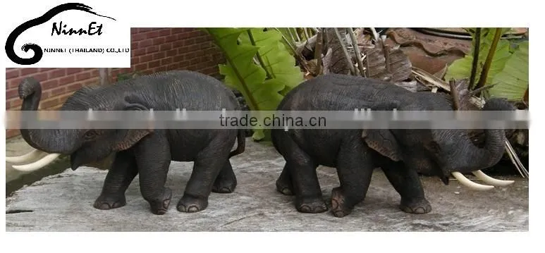 Wood Carved Elephant from Thailand