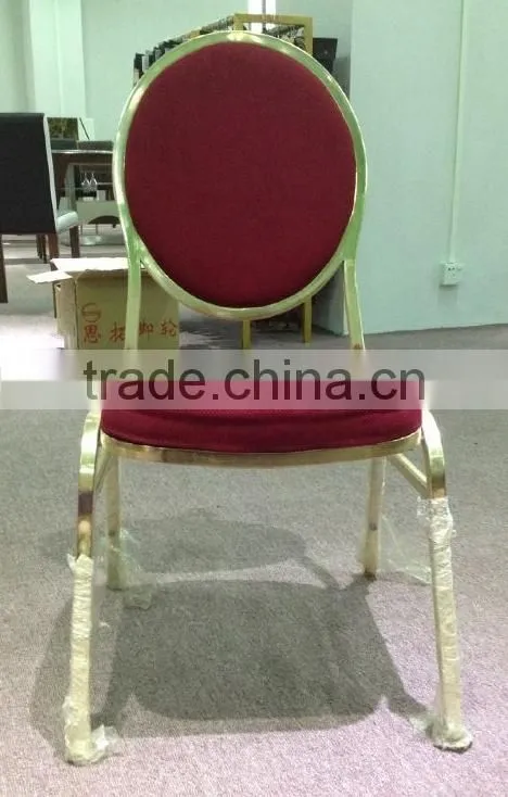 2015 Commercial fabric cushion hotel chair wedding chair banquet hall chair
