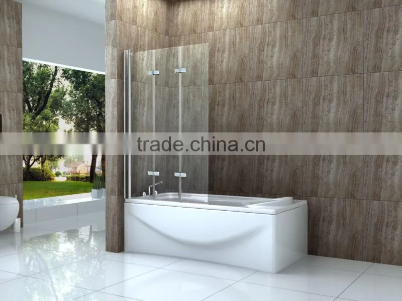 Easy Cleaning Folding Bath Screen