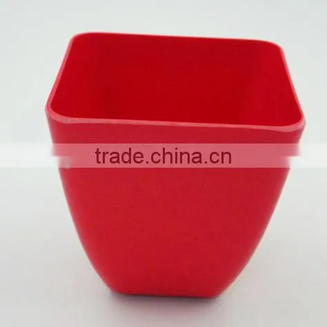 The high quality and best seller 100% Biodegradable Bamboo Fiber Garden Pot