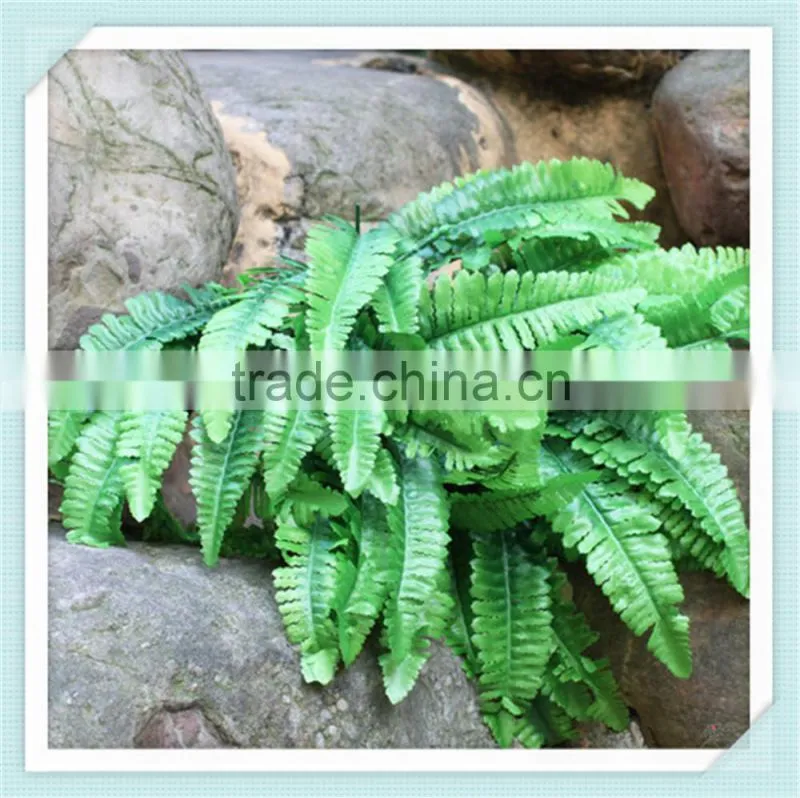 Artificial fern plants with Class A fire protective