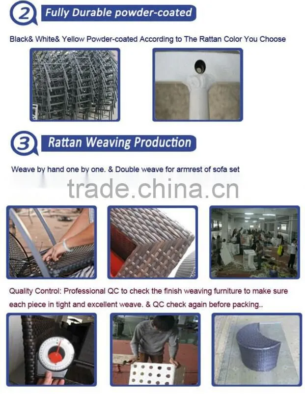Bar sets rattan for outdoor furniture