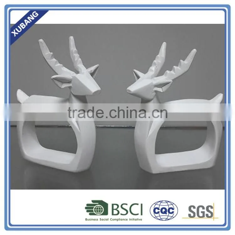 Resin napkin ring Christmas deer napkin ring adornment