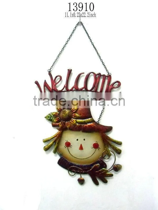 stained glass animal wall hanging for Autumn