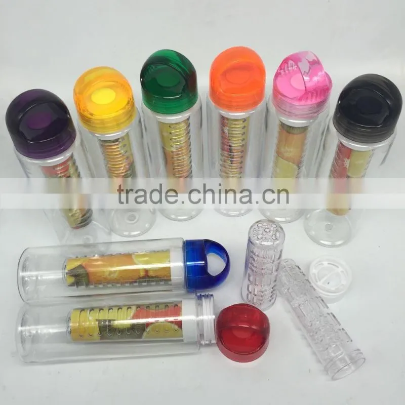 Tableware Water Bottles Water Bottles Popular Sport Drink Bottle Fruit Infuser Bottle H0274