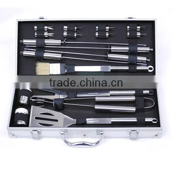 BQ-0033 / 7 pcs stainless steel bbq tool sets