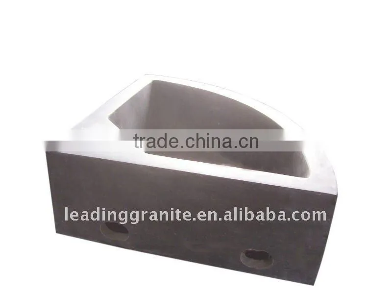 Fan stone sink