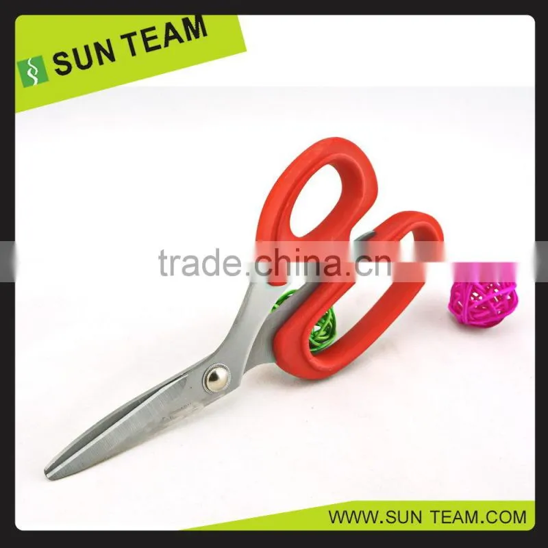 SC182 8" Chinese yangjiang wholesale plasitc handle textile scissors sewing scissors