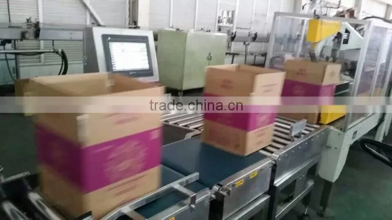 High precise FDA standard conveyor belt check weight detector