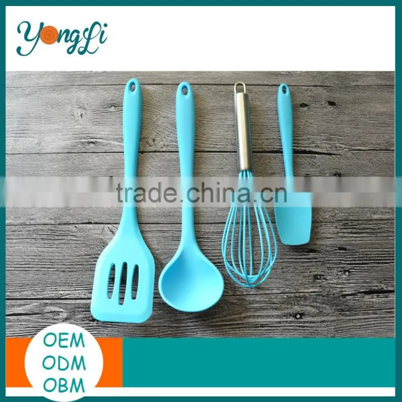 Silicone Kicthen Cooking Tools Spatula Cooking Spoon Soup Ladle Egg Turner Kitchen Accessories Silicone