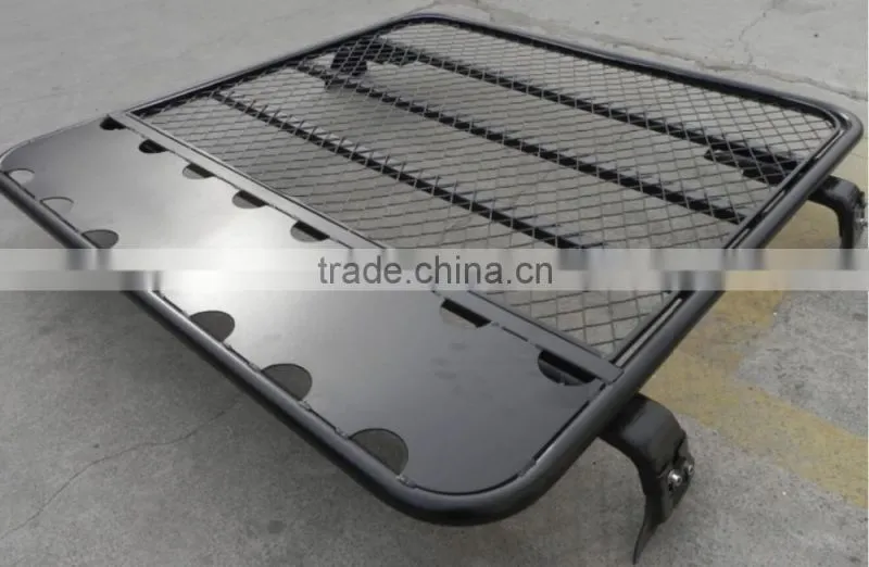4x4 car roof rack universal car aluminium luggage rack No Frame Gutter mount brackets