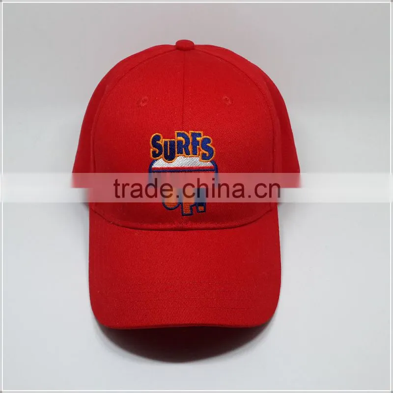 100% cotton fashion embroidered logo sports cap