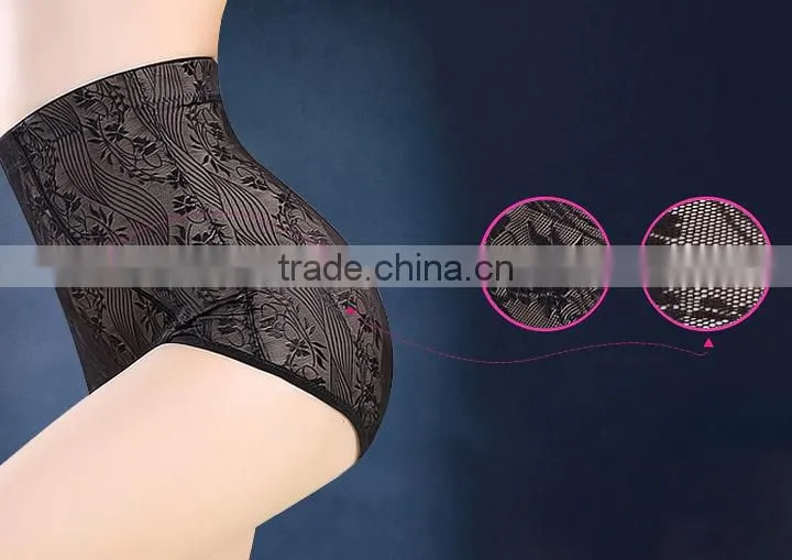 Embroidered woman underwear new fashion lace sexy panty body shaper