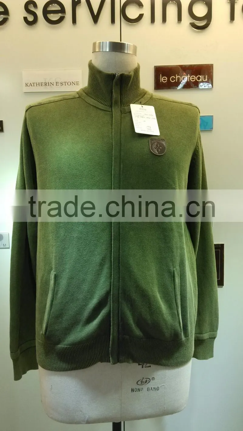2015 new fashion men sweater long sleeve cardigan