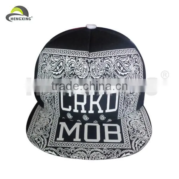 Custom Fashion Printed Bandana Bucket hat