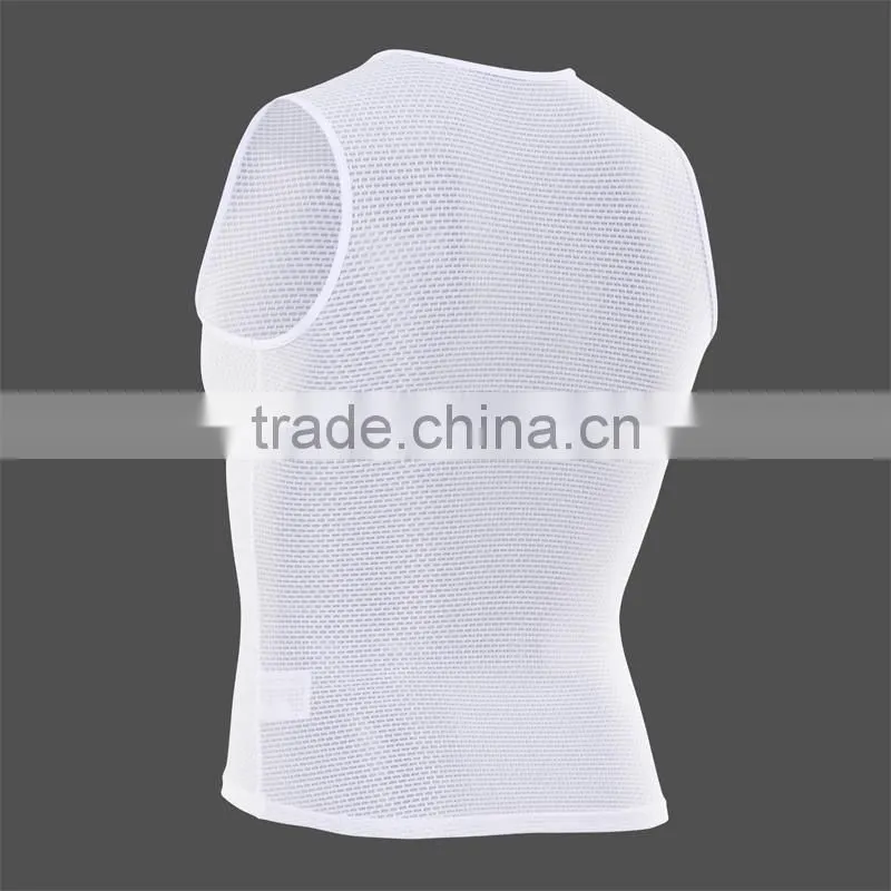 Sublimation print mesh cycling jersey top wholesale base layer