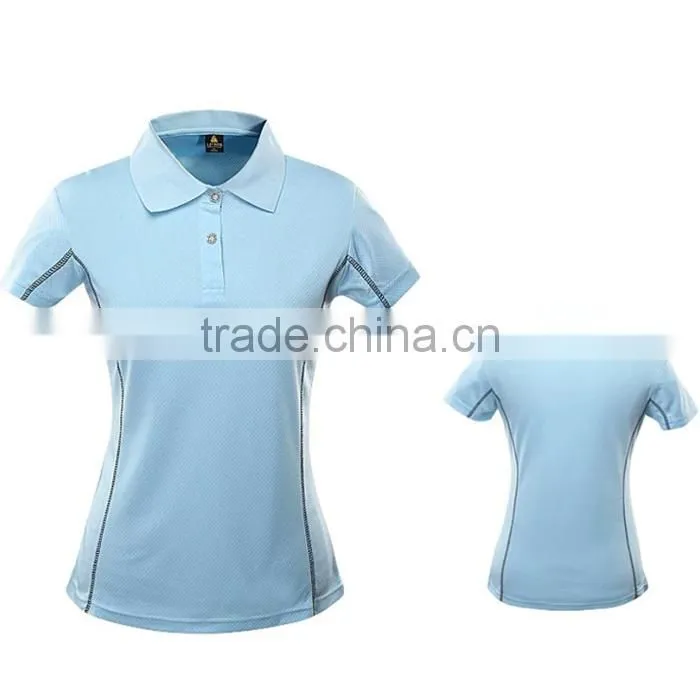 Women's quick dry sport polo shirt
