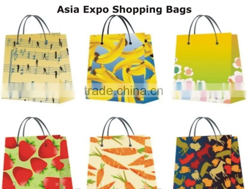 Gift Paper Bags and New Year Design paper bags