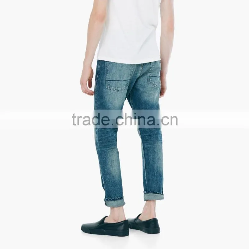 latest design men fancy jeans custom design cheap price