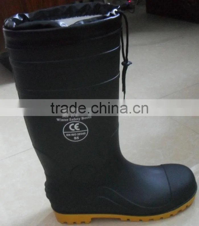 Professional Impact Resistant PVC Chemical Tamp Resistance Safety Boot