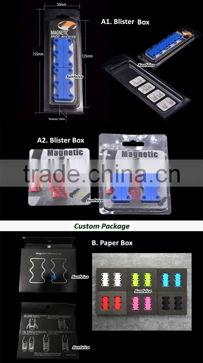 Custom Shoe Lace Locks Closures - NO TIE Shoelaces Lock Lace Buckles - Easy Shoe Laces Kids No Lace Shoes - 10 Colors