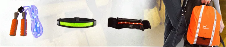 OEM hi viz LED flashing windproof jacket