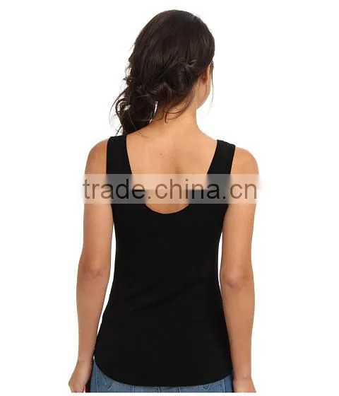 Hot Sale Wholesale Woman's Gym Vests Sleeveless Blank Bodybuilding Tank Top