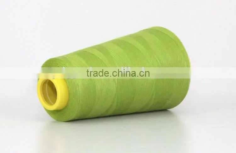 40s/2 100% spun polyester sewing thread from china manufacture