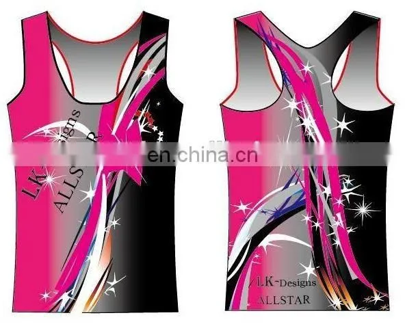 dance leggings blue design dance sport wear for girls