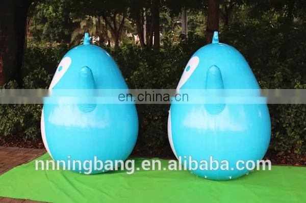 Floating water event inflatables type water blue inflatable buoy