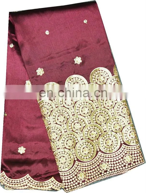 raw silk george lace fabric (5G14)
