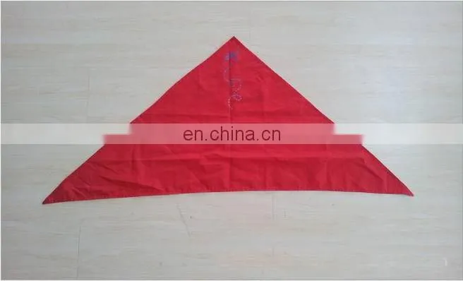 Fashion pet embroidered neck warmer soft bandana fleece