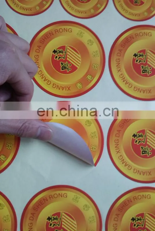 Hot Selling Promotional printed sticker paper