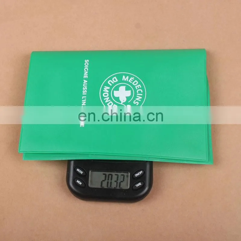 ECO pvc custom logo flexible card case