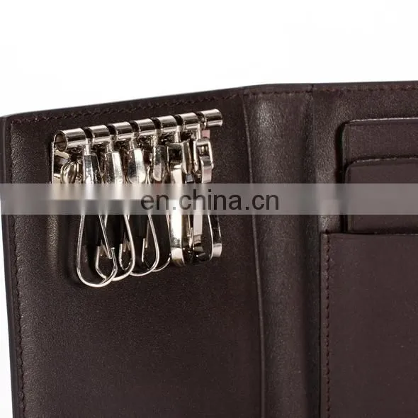 2014 CUSTOM NEW DURABLE GIFT NAME MENS LEATHER CHECKBOOK WALLET