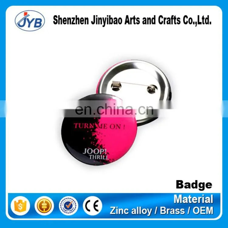 wholesale cheap round button custom hat pins