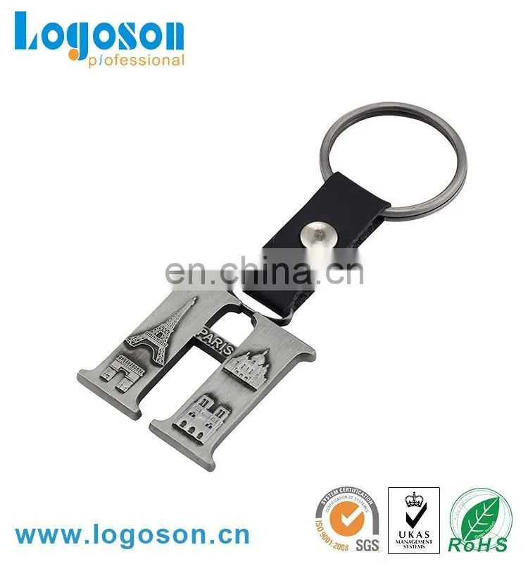 SOUVENIR 3D METAL keyring souveir france keychain