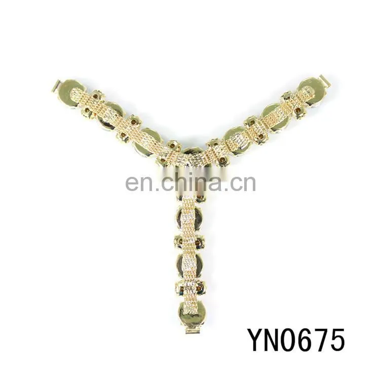 2014 hot sale rhinestone lady sandal decorations