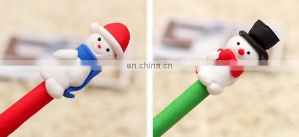 santa claus ball pen with logo promotion gift pen
