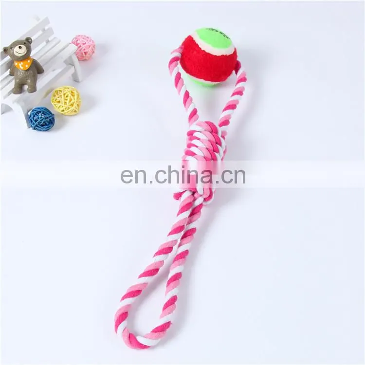 Interactive stimulating training dog ball toys for pet tooth cleaning