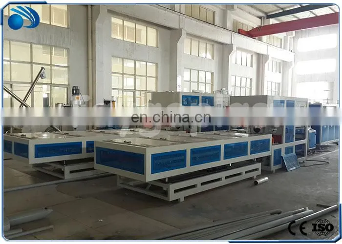 Drainage and electric conduit PVC pipe making machine