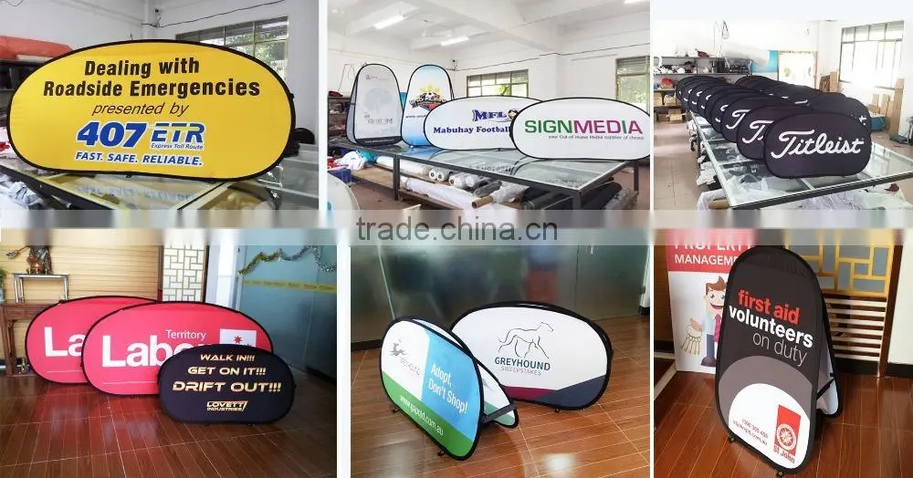 Dye-sublimation printing Trade show Hanging banner Display