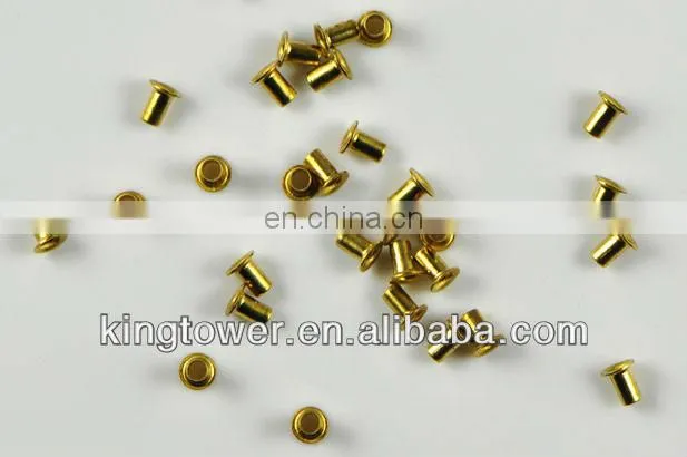 high quality large round head tubular rivets for leather
