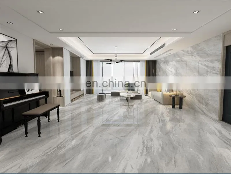 800x800 Infinite continuous pattern tile design marble look porcelain floor and wall tiles