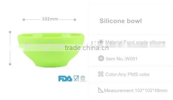 china wholesale dinner set silicone bowl baby bowl
