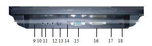 10.4" TFT LCD Touch Monitor With AV,YPBPR, VGA,DVI Input.