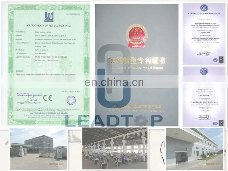 Automatic blister packing machine for capsule/tablet/pill price