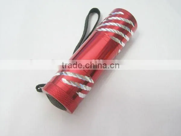 new arrival beautiful super bright aluminum 9 led light