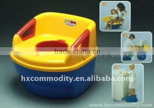 plastic baby closestool with lid