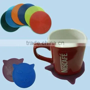 high quality silicone starbucks coffee cup coaster
